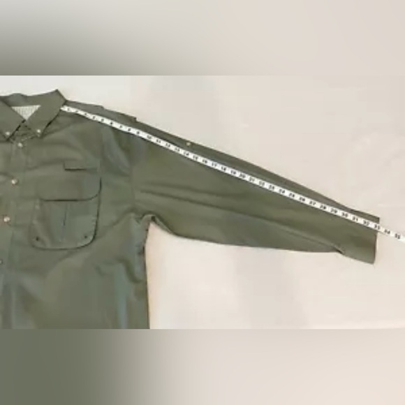 World Wide Sportsman Shirt Adult XL
Green Button Up Fisherman Fishing - Picture 9 of 12